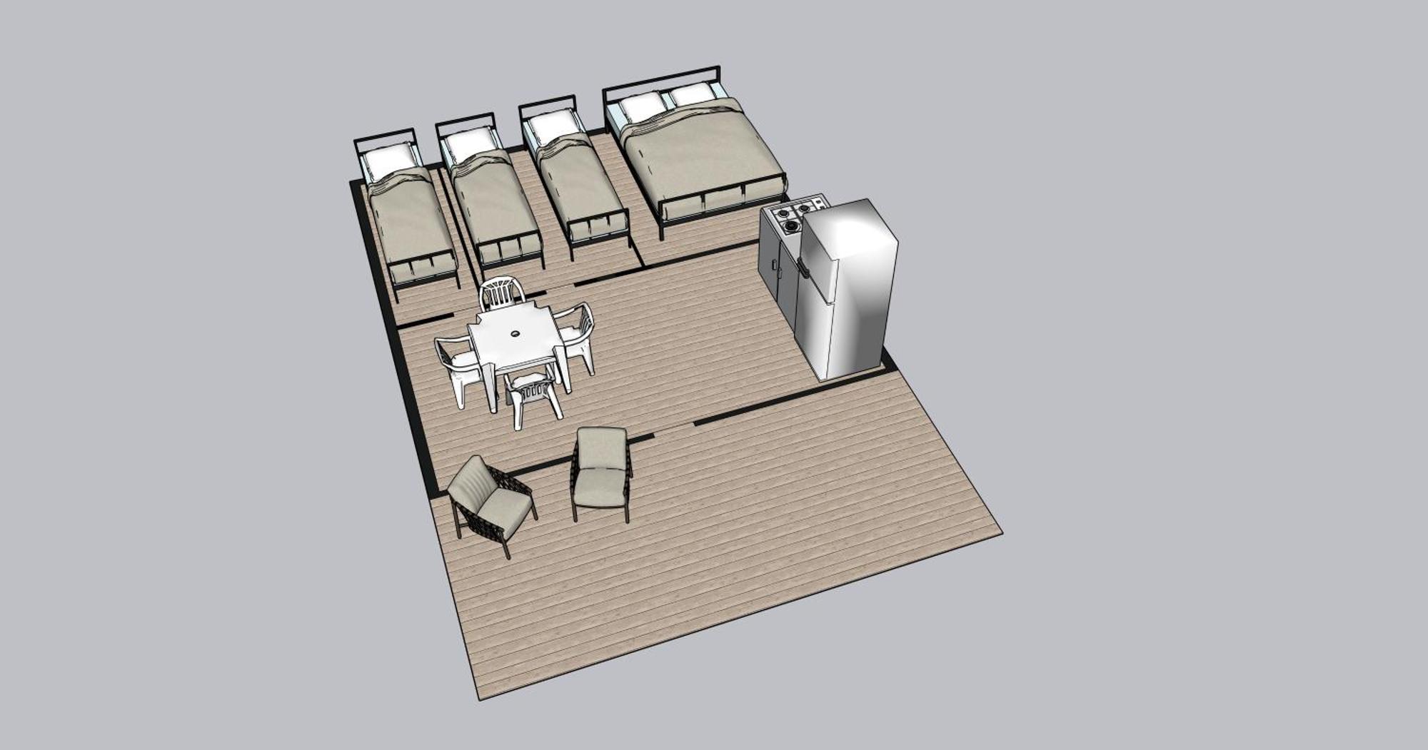 Easyatent Safari tent Lanterna Cervar-Porat Ruang foto